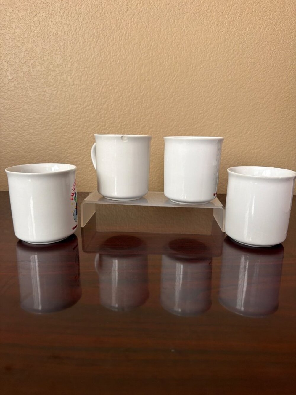 1983 Astrosniks Coffee Mugs Bully Figuren Star Power Korea Set of 4 - Picture 4 of 15